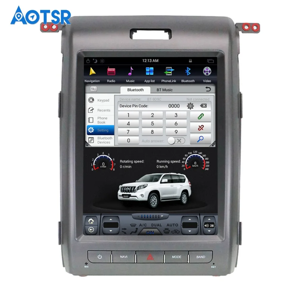 Android 6 0 Tesla стиль автомобиля без dvd-плеера GPS навигация для Ford F150 2009-2014