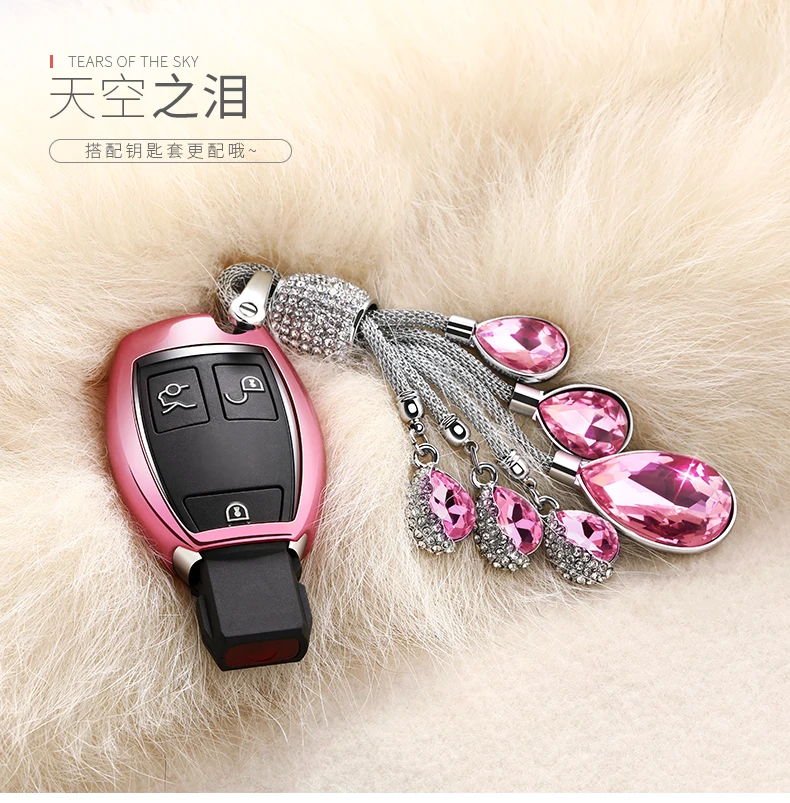 

Remote Smart Soft TPU Car Key Case For Mercedes Benz W203 W210 W211 AMG C E S CLS CLK CLA SLK Key Bag Cover Holder keychain