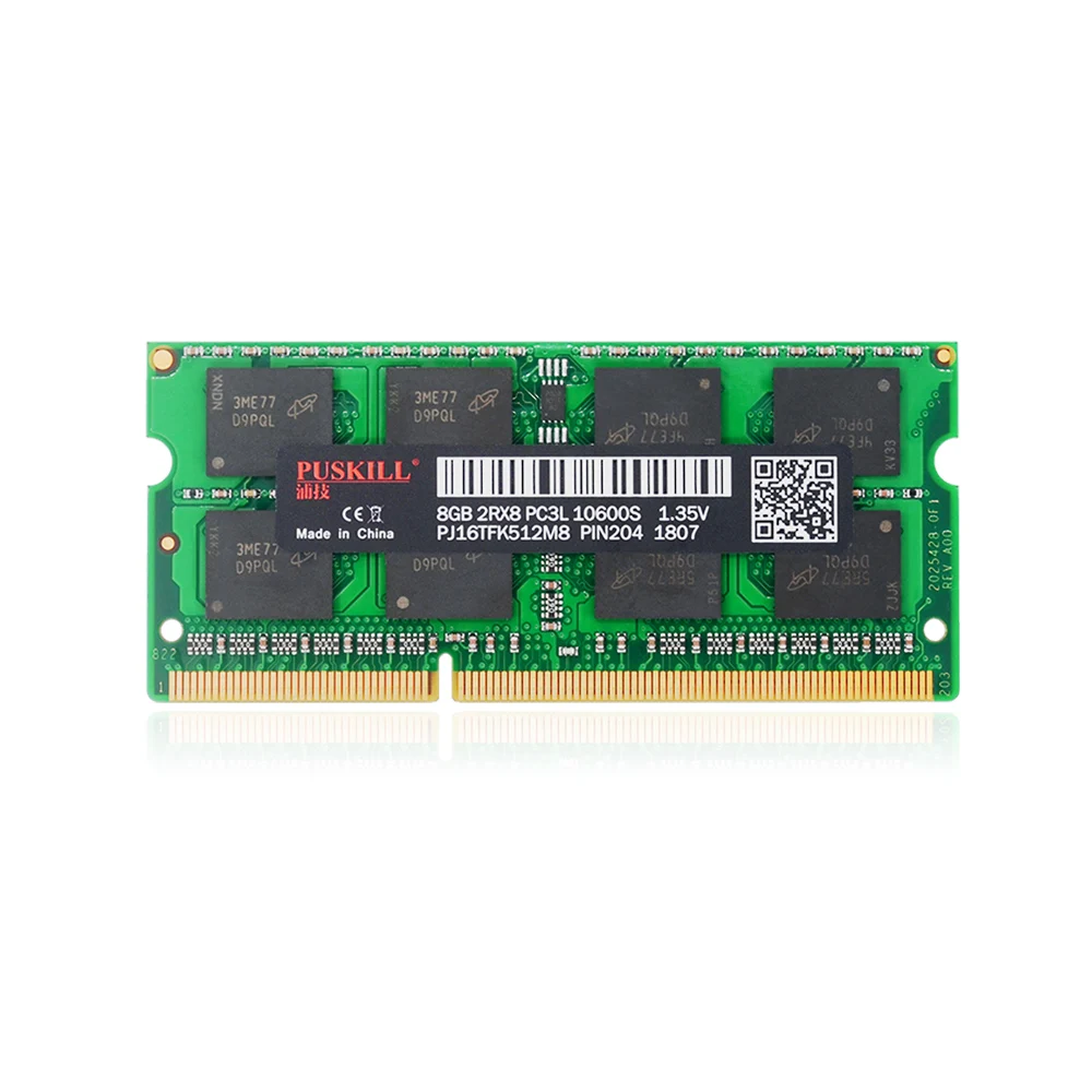 Память ноутбука DDR3 8GB 1333MHz PC3L 204Pin 1 35 V без ECC RAM | Компьютеры и офис