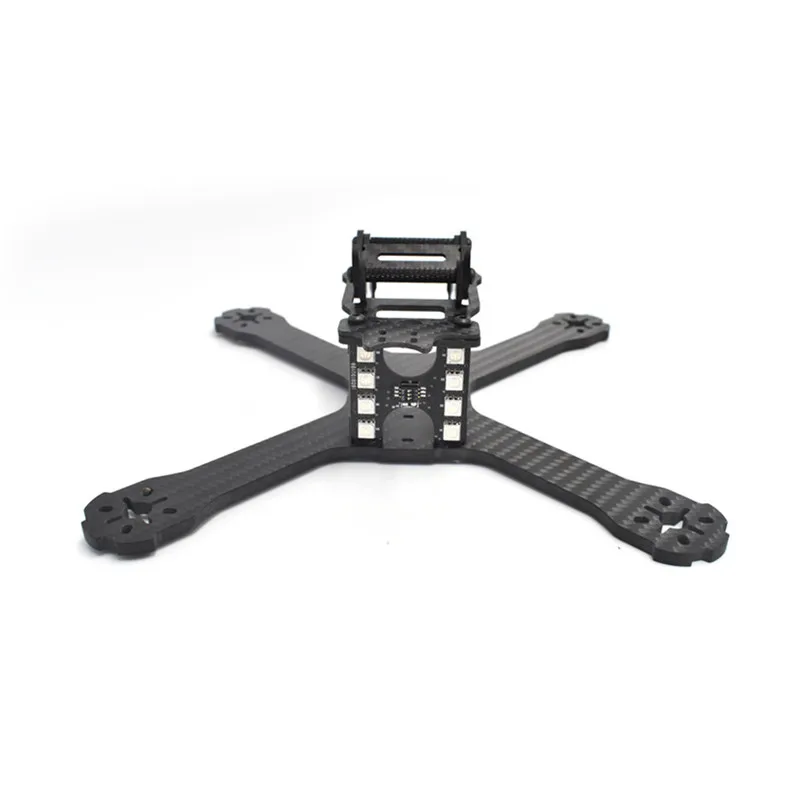 Realacc X210 V + 214 мм 6 K Carbon Fiber FPV Racing Frame 4 Рамка Рукоятки w/светодиодный доска для