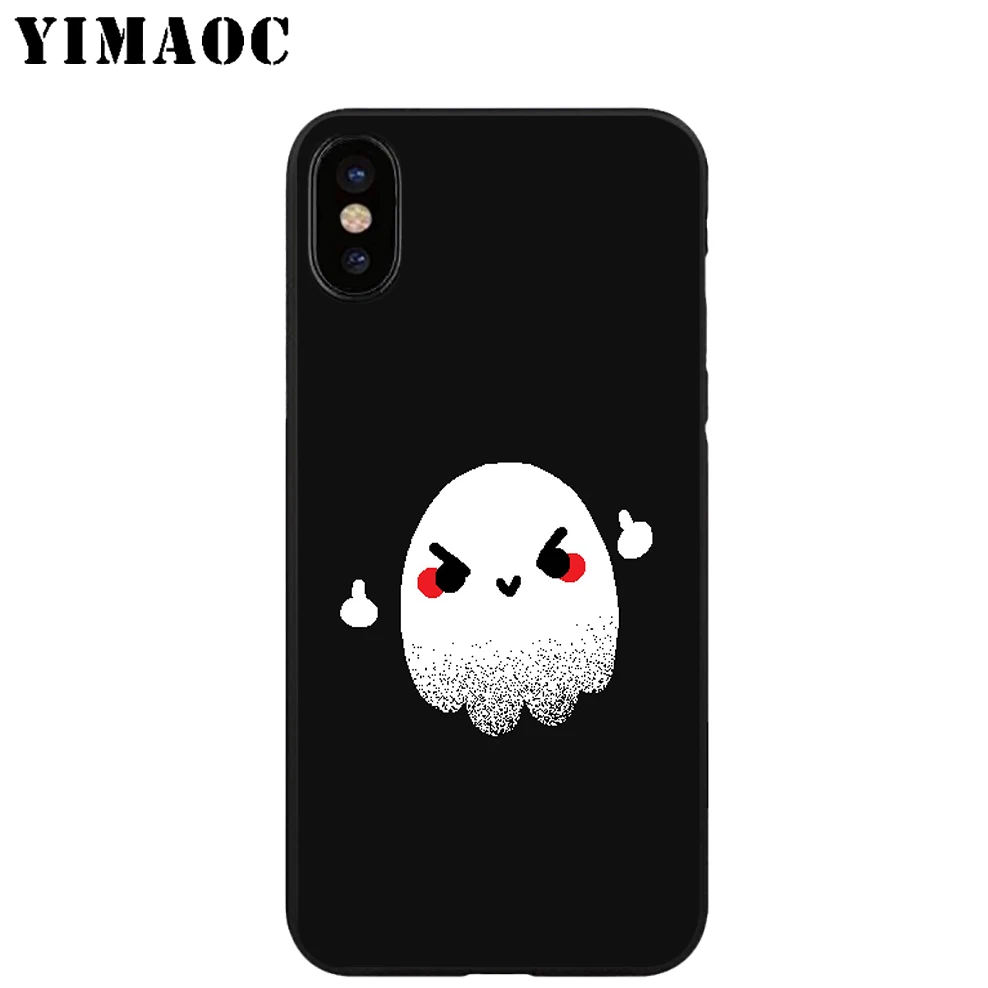 YIMAOC милый мягкий силиконовый чехол для iPhone X или 10 8 7 6 6S Plus 5 5S SE Xr Xs Max |
