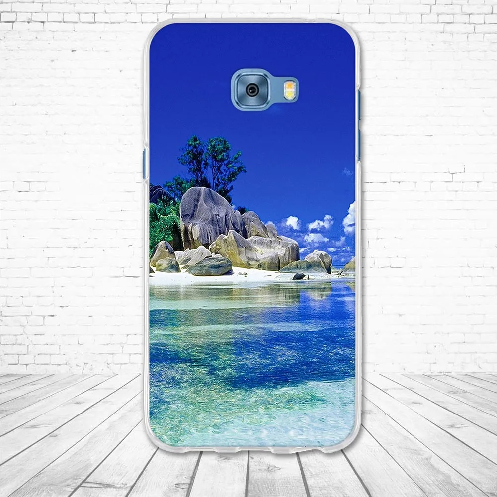 Чехол для Samsung Galaxy C5 Pro 2017 роскошный мягкий силиконовый чехол накладка c5 Capa fundas
