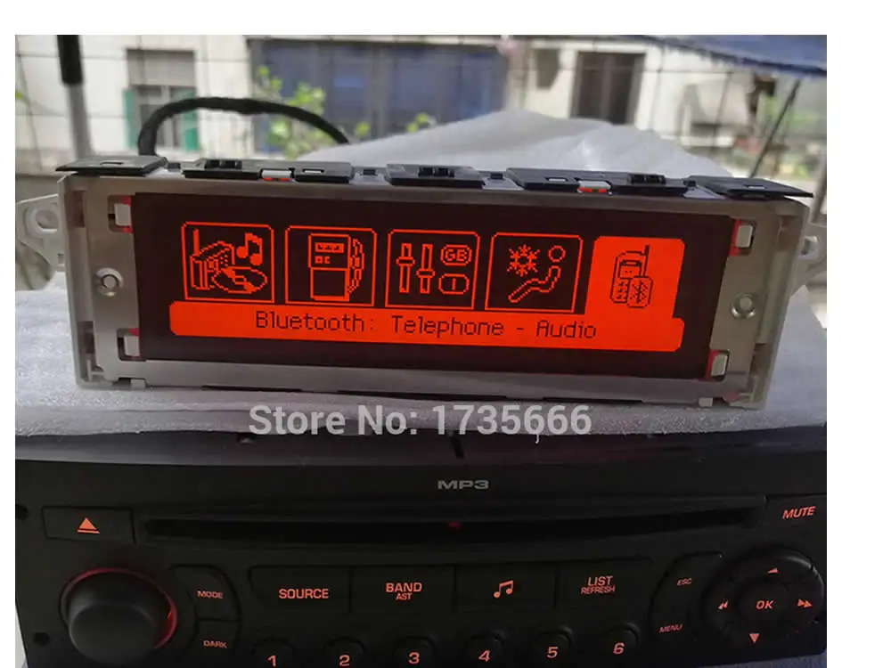 Оригинальный красный дисплей с поддержкой USB Bluetooth монитор состояния воздуха