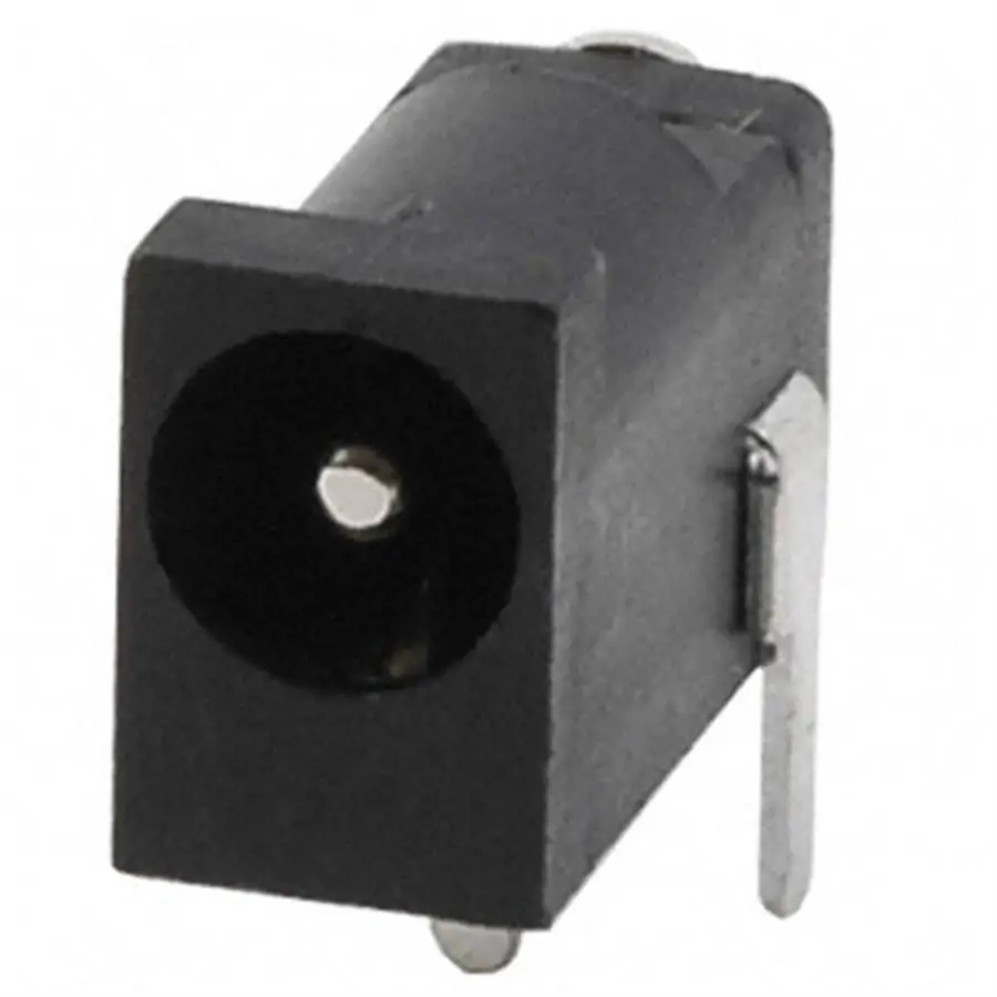 Мощность баррель разъем Dia.1.3X3.5mm припоя DC Jack 3 штыря медные булавочные со сквозным