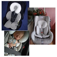 waterproof baby stroller cushion mats car seat accessories head support belt shoulder sided protective cover neck protection pad