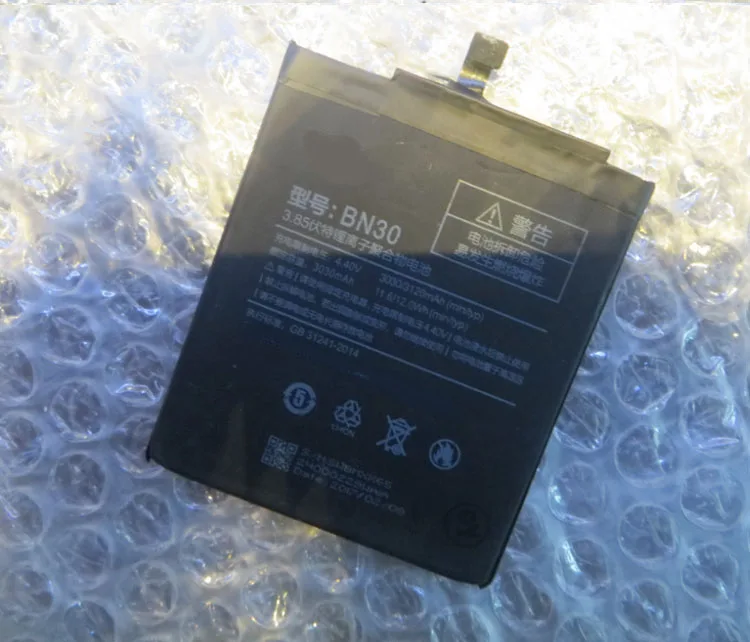 

3120mAh BN30 Battery For Xiaomi Redmi 4A Battery Redrice 4A Hongmi 4A Bateria Accumulator High Quality