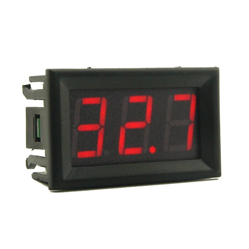 0.56 inch 3-30V Two Wire DC Digital Voltmeter Accuracy Class 0.1% Reverse Connection Protection Four-color Optional | Инструменты