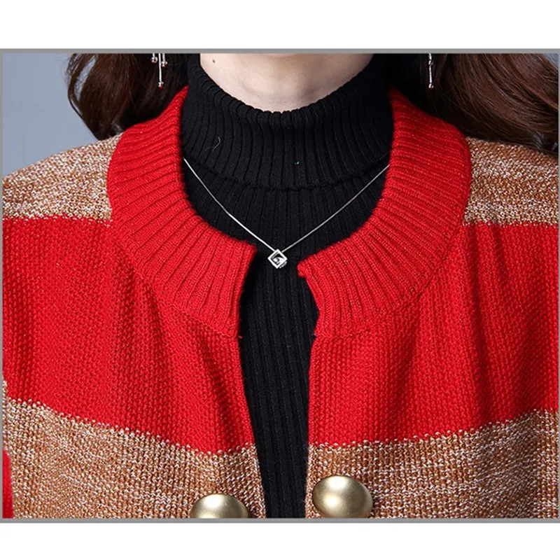 2019 Spring New Knitted Cardigan Sweater Coat Plus size wild Women's Autumn Casual Fashion Long Outerwear Female |