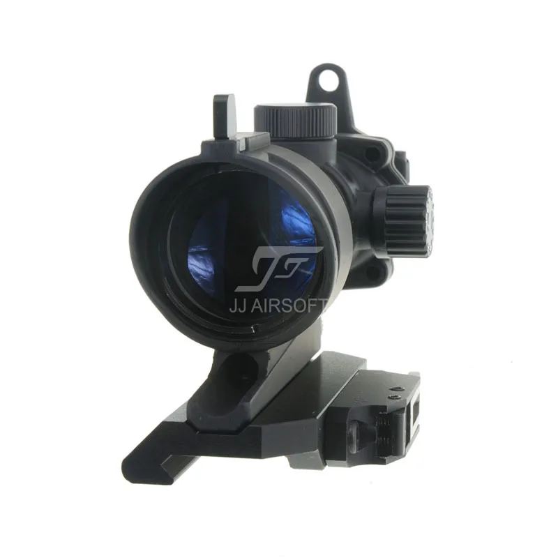 JJ Airsoft ACOG Style 4x32 прицел красная/Зеленая Сетка с Killflash AC12033 Bobro QD Mount