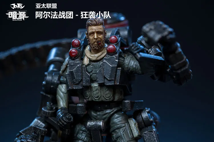 JOY TOY 1/25 мини военный Альфа боевой Raid отряд меха набор для фанатов праздничный подарок и коллекция