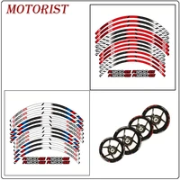 high quality motorcycle wheel decals waterproof reflective stickers rim stripes for bmw r1200gs r 1200gs r1200 gs