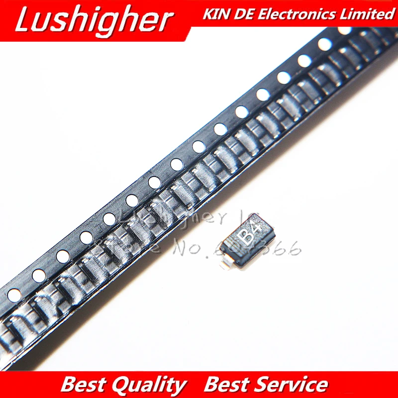 10 шт. MBR0540T1G MBR0540 SOD123 B4 0.5A 40 в диоды Schottky для поверхностного монтажа|Интегральные