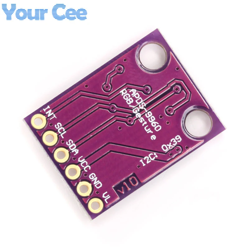5 шт. DIY RGB датчик жеста для торгового центра фотоэлемент APDS 9960 интерфейса Arduino I2C 3 В