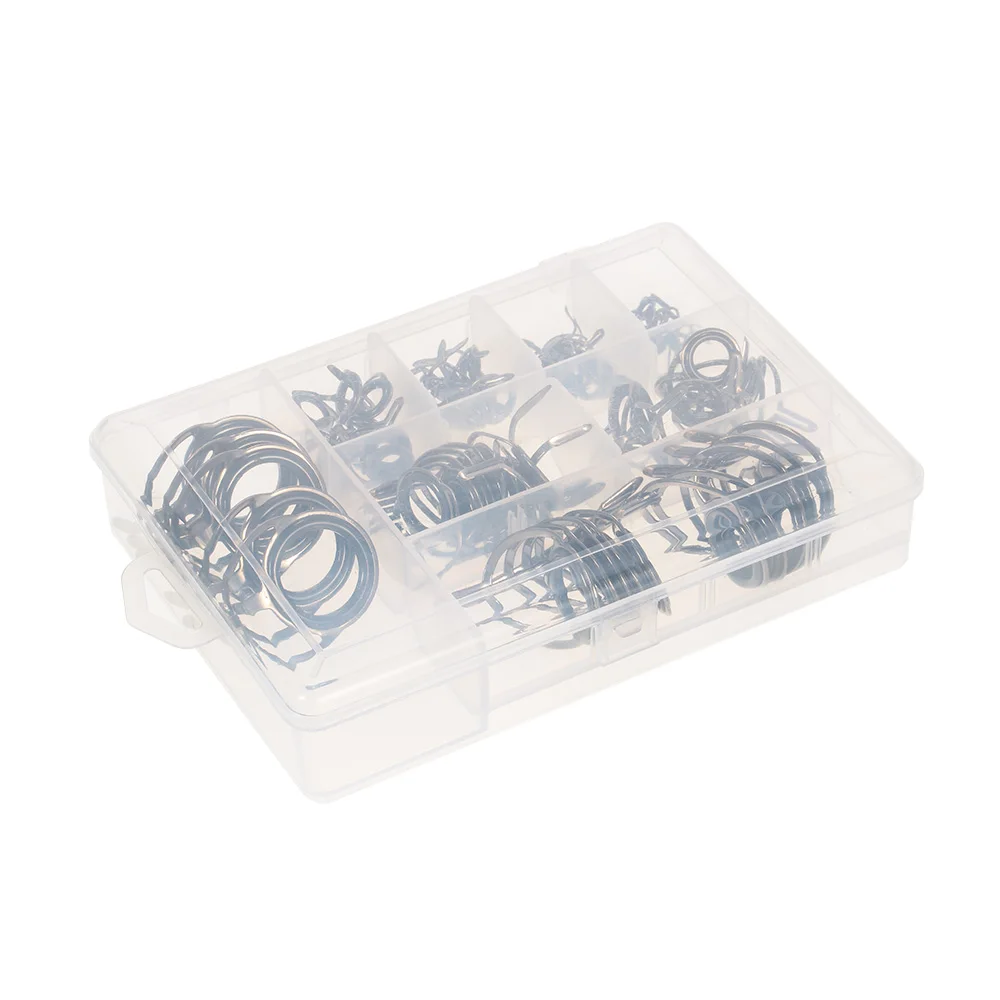 75 шт. Нержавеющая сталь строительства море Рыбалка штанги Set Совет Ремкомплект |