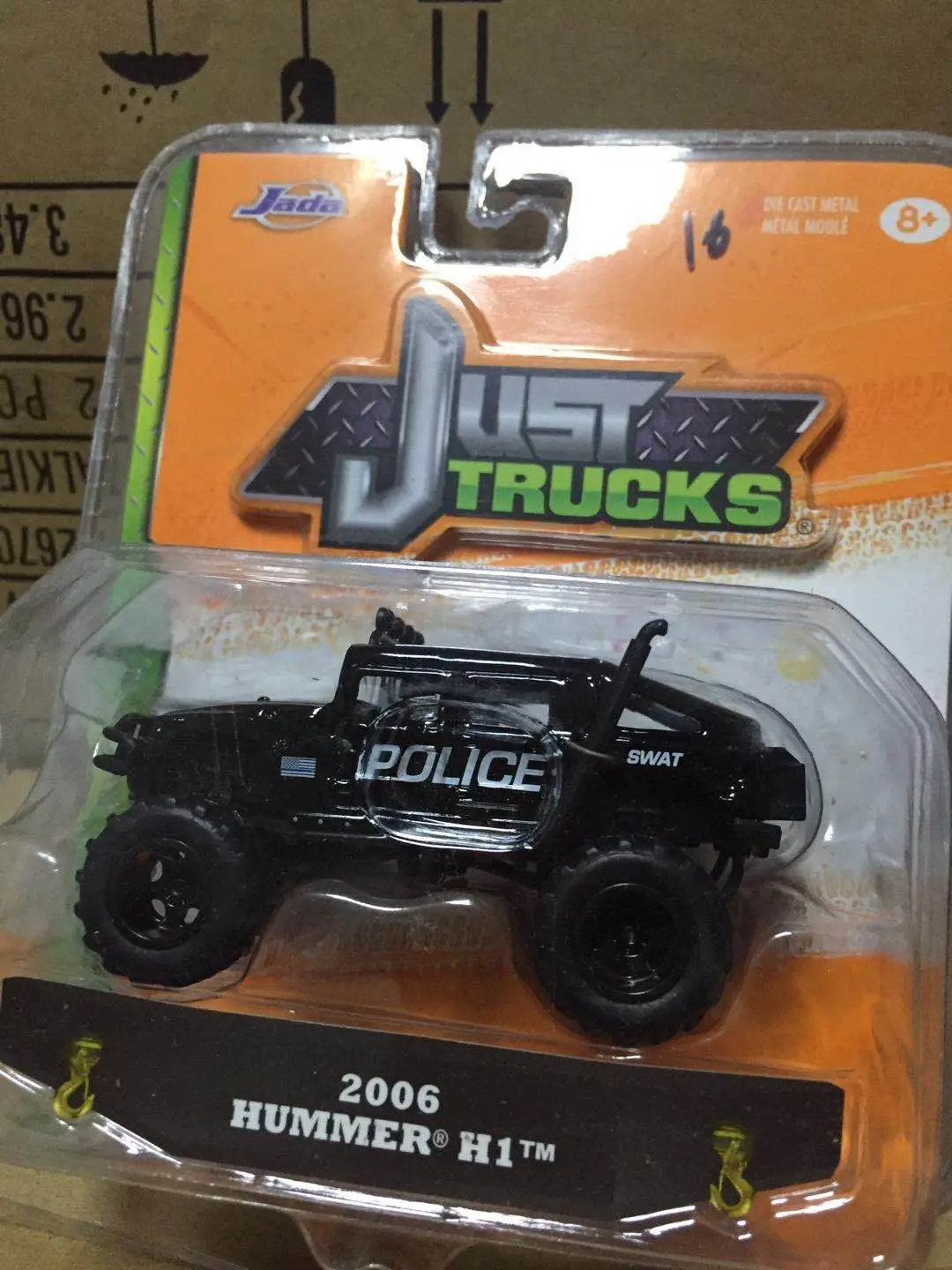 Игрушечный автомобиль Ja da 1:64 2006 Hu глушитель H1 игрушечный из сплава игрушки для