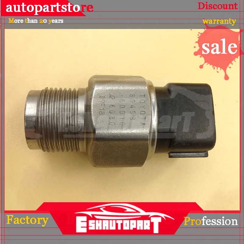 Резьбовой датчик давления топлива для D4D AVENSIS RAV4 PRADO HILUX 89458 60010 499000 6080 6081|Регулятор