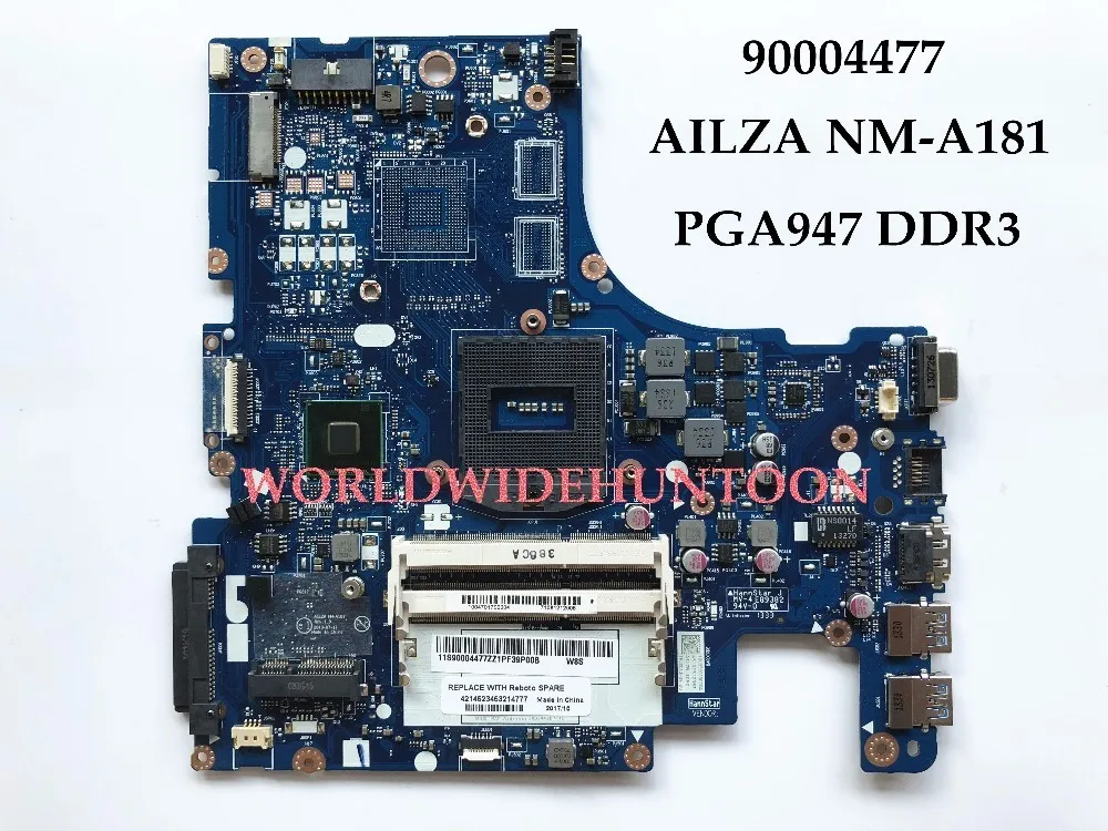Высококачественная материнская плата AILZA 90004477 для ноутбука Lenovo Ideapad Z510 SR17E PGA947 DDR3