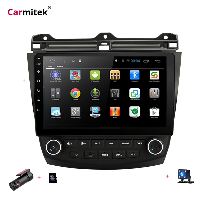 Автомобильный dvd плеер 2 din с gps навигационной системой для Honda Accord 7 2003 2004 2005 2006 2007