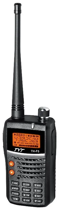 Портативный UHF VHF Любительская рация трансивер 5 Вт TYT TH-F5 Ham двухстороннее радио