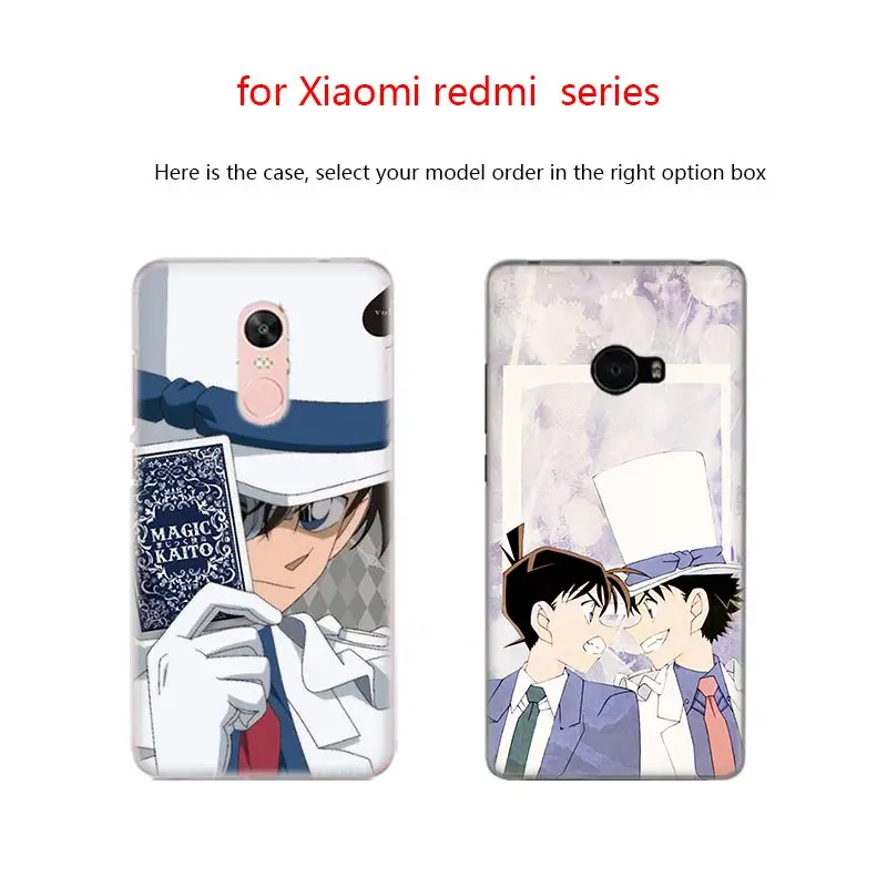 Аниме Детектив Конан мягкий чехол для Xiaomi Redmi 9a 7a 8a Примечание 10 9 8 7 Pro Max 10s 9s 8T Prime 9at