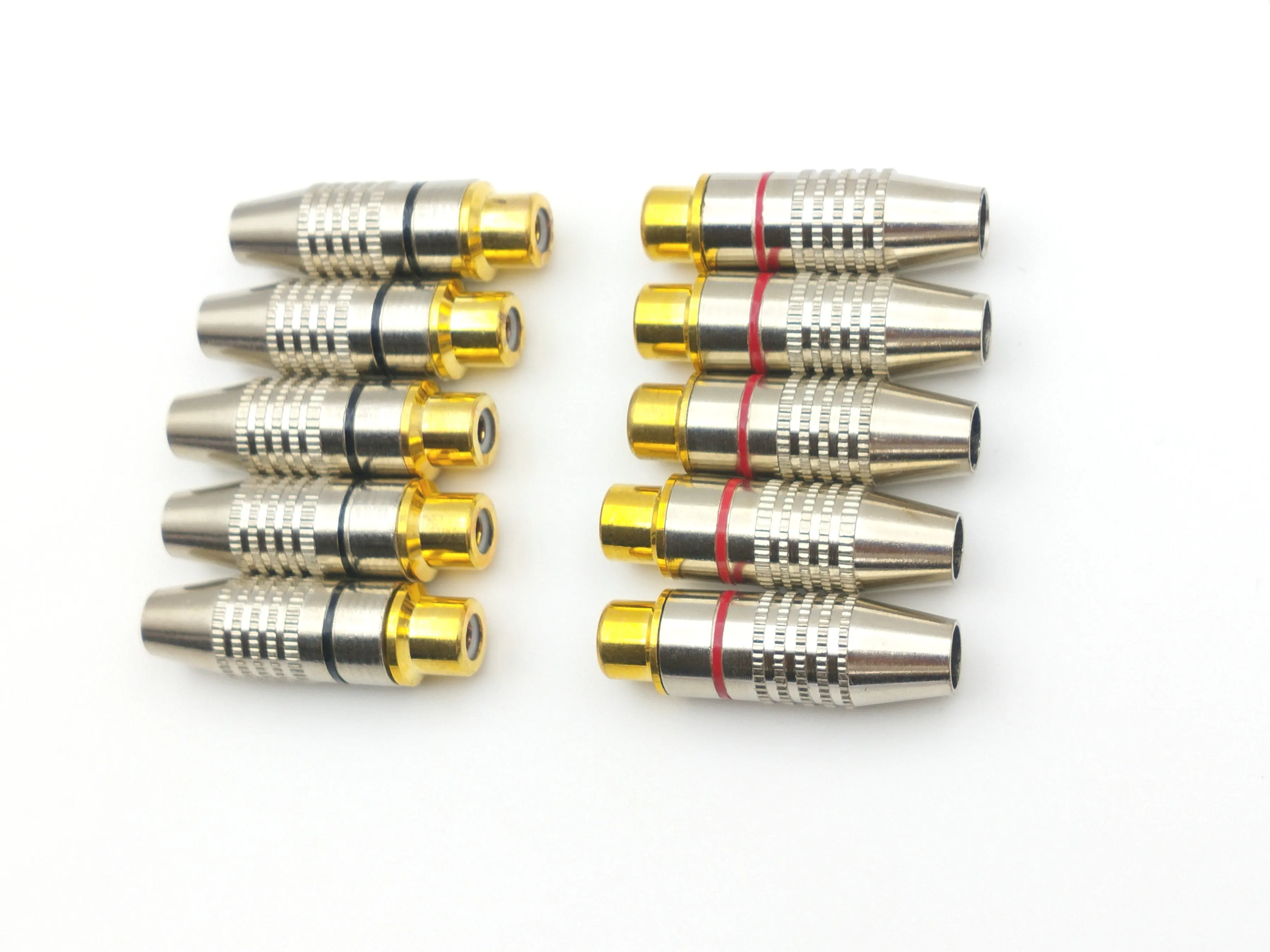 50 шт. RCA Phono In Line Sockets-гнездовой разъем | Обустройство дома