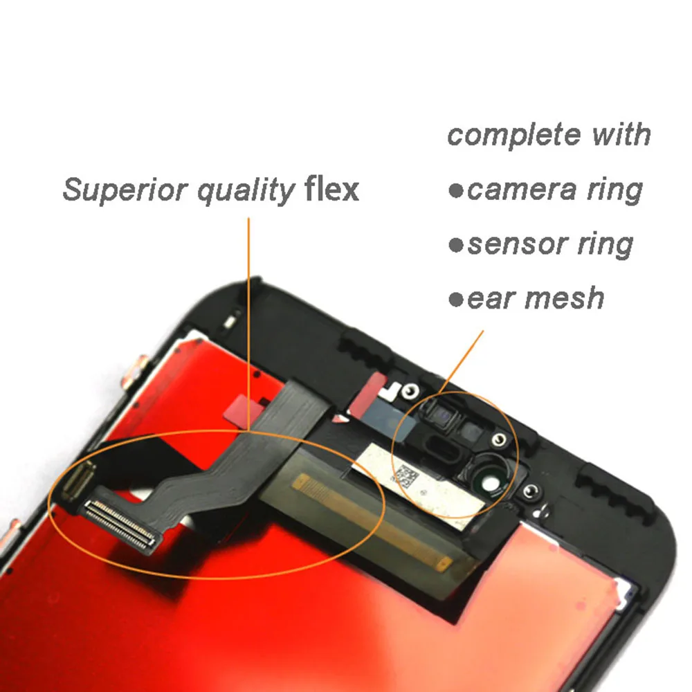10 шт./лот для iPhone 6S plus ЖК экран дисплей с 3D сенсорным экраном полный комплект