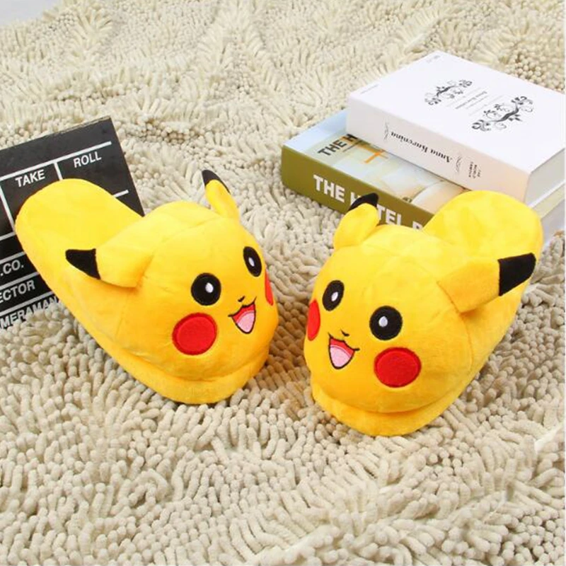 Зимние женские тапочки Girseaby для девочек детские домашние с мультяшным рисунком