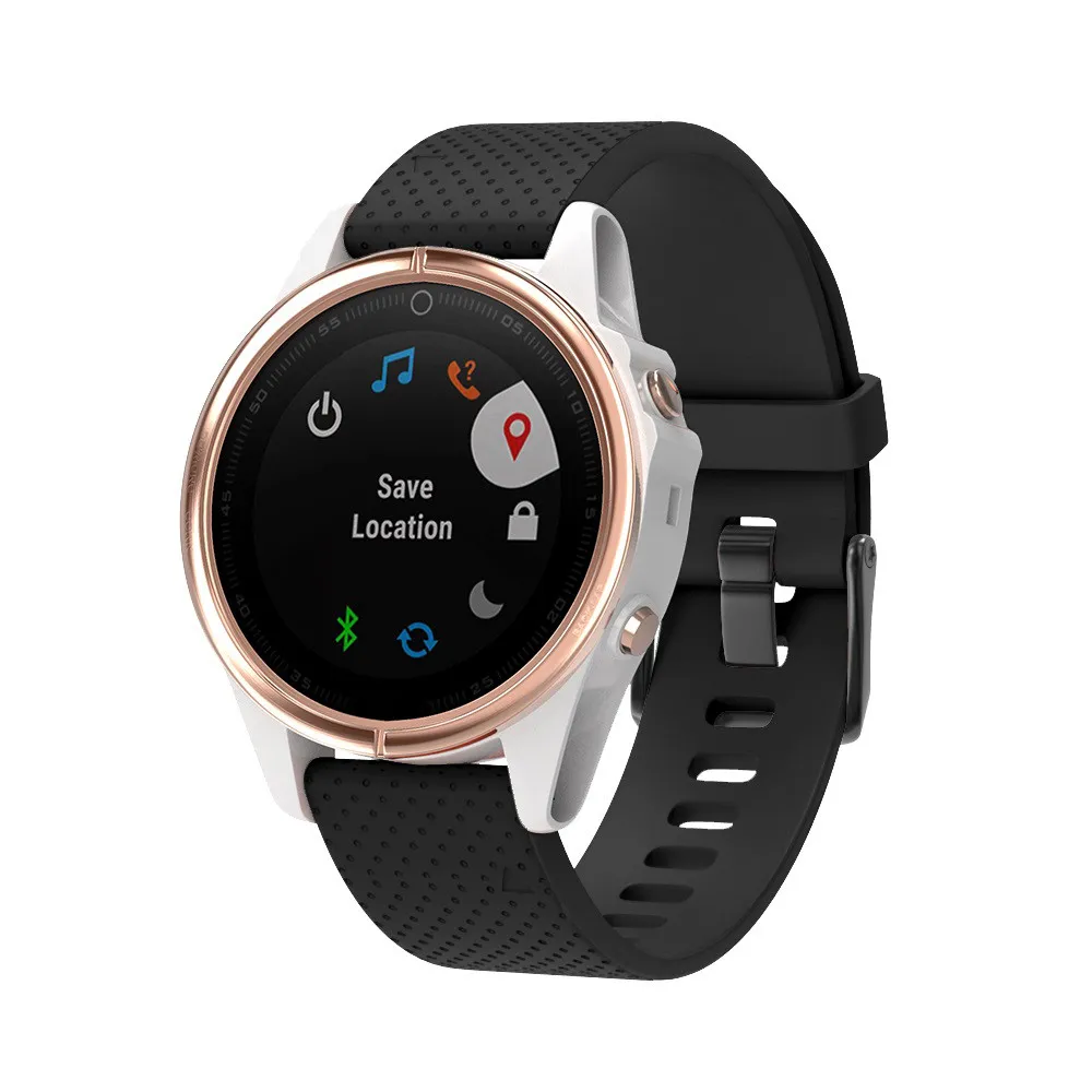 Спортивный Браслет для Garmin Fenix 5S Plus, сменные ремешки для часов, силиконовый, быстросъемный, легко прилегающий, Wirstband ремешок l1017#2