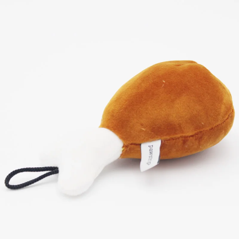 2 шт./партия игрушки для домашних животных Курица плюшевая хлопковая пищалка