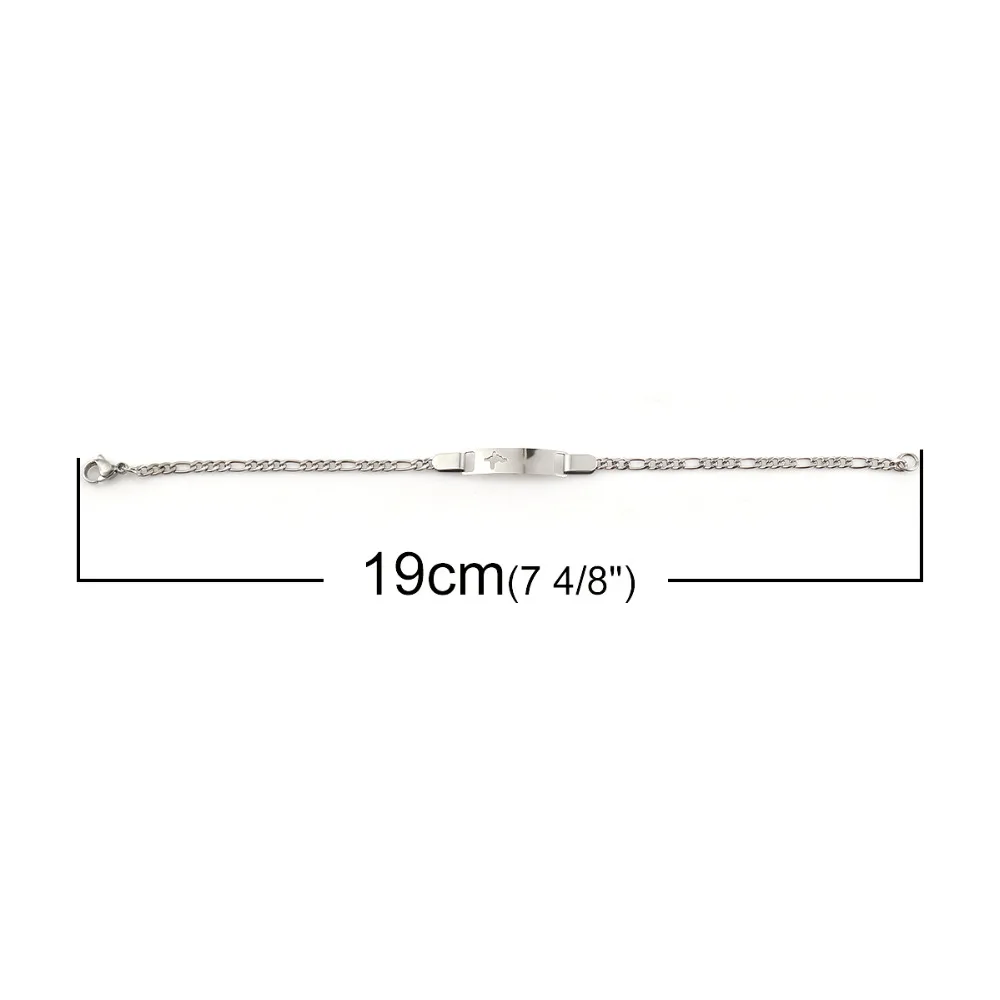 Doreen Box новые модные женские 304 браслеты из нержавеющей стали золотого цвета
