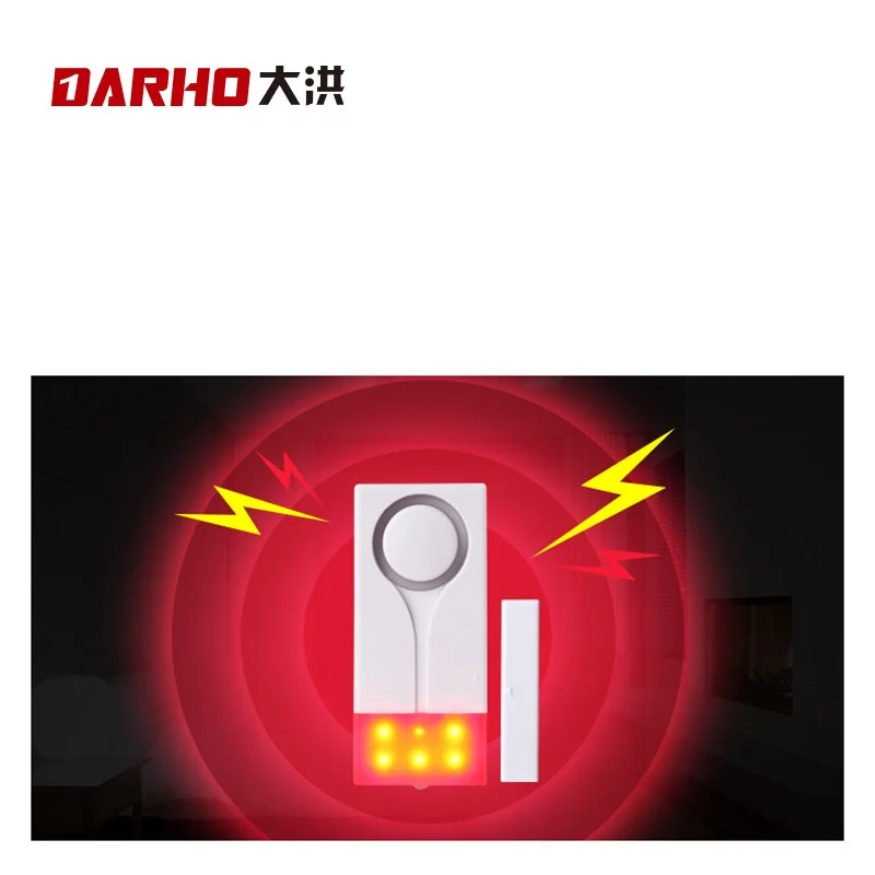 Darho, 433 МГц, система охранной сигнализации для дома, инфракрасный датчик, 110дб, датчик окна, двери, монитор, беспроводная система охранной сигнализации+ пульт дистанционного управления