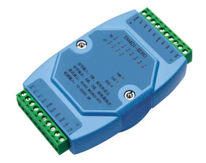 

Switch quantity input and output digital isolation acquisition block relay output MODBUS RS485 i/0 huasin