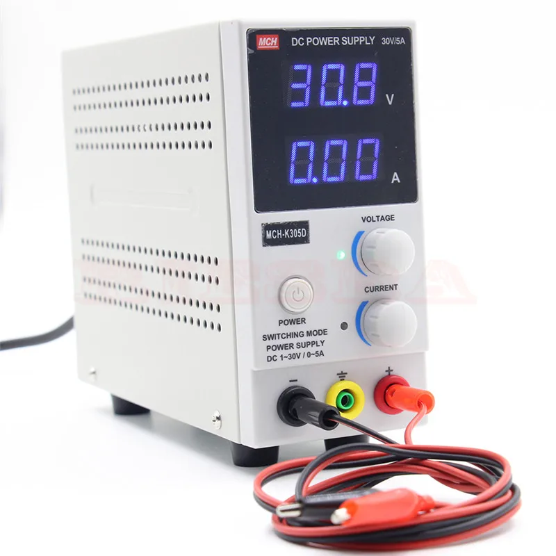 MCH-K305D портативный мини DC Регулируемый DC источник питания Мобильный телефон ноутбук ремонт питания - Цвет: MCH305D A