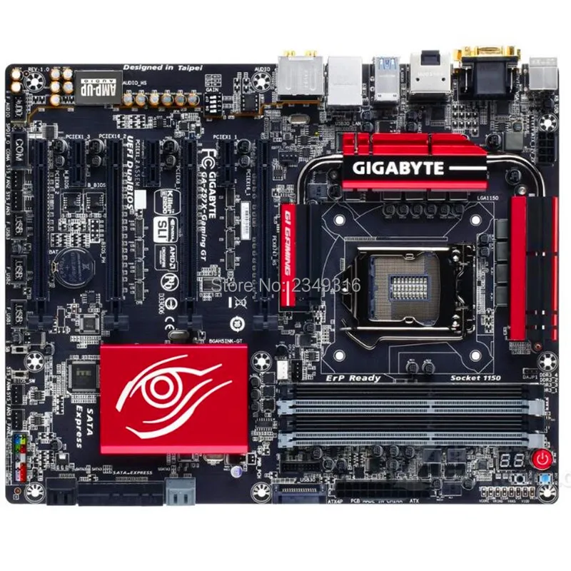 Оригинальная материнская плата Gigabyte для настольного ПК с процессором GT Z97 LGA 1150 i3