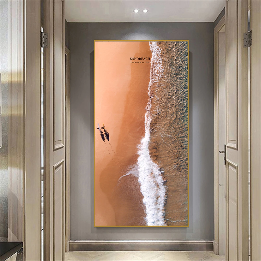 Картина на холсте с изображением Морского Пейзажа