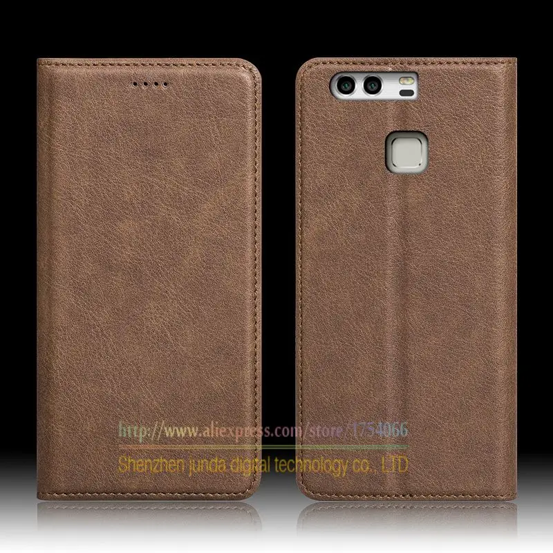 Новый бренд ретро искусственная кожа флип чехол для huawei P9 5 2 дюймов/P9 плюс дюймов