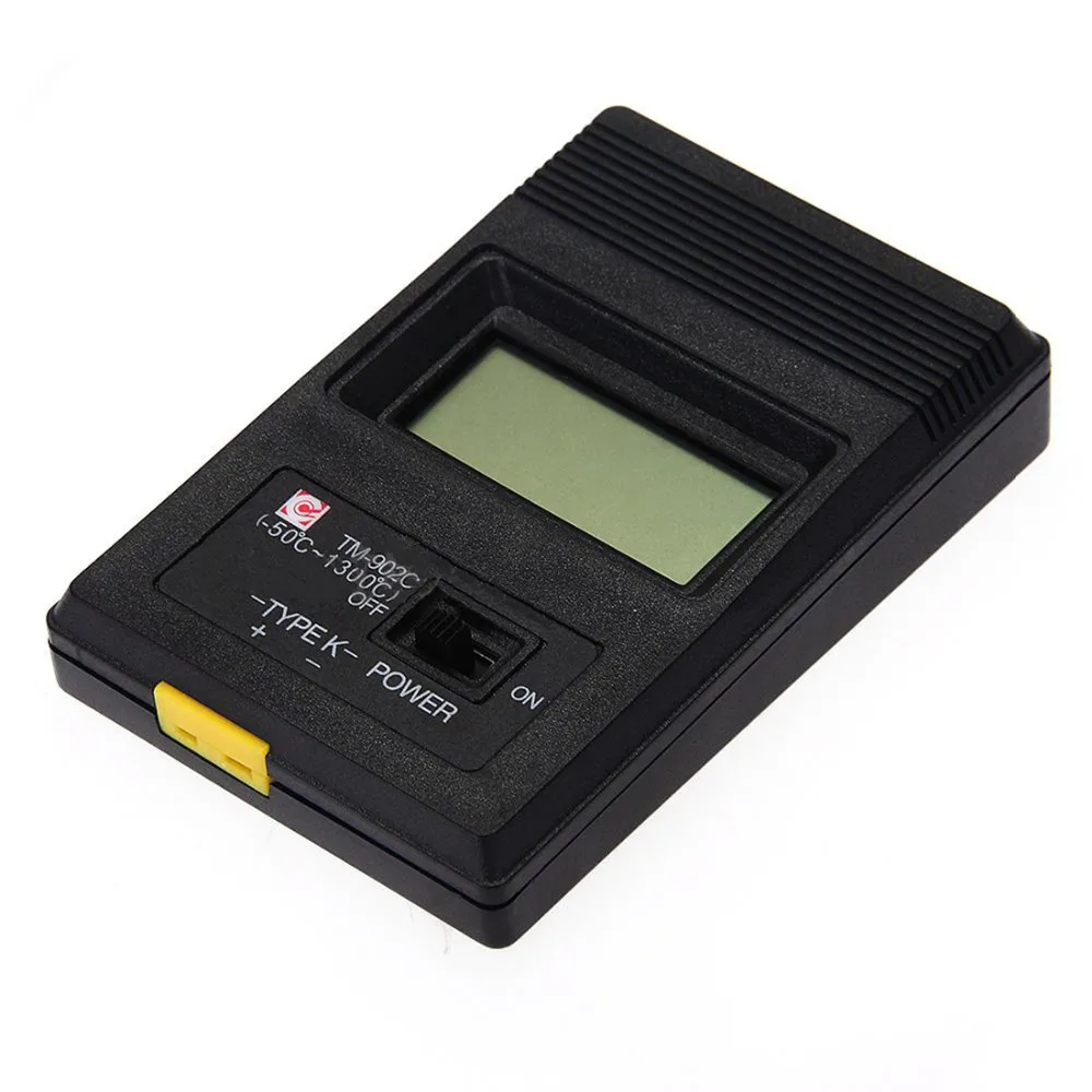 TM 902C ( 50C для 1300C) Температура метр TM902C с цифровым к Тип термометр Сенсор + регулятор