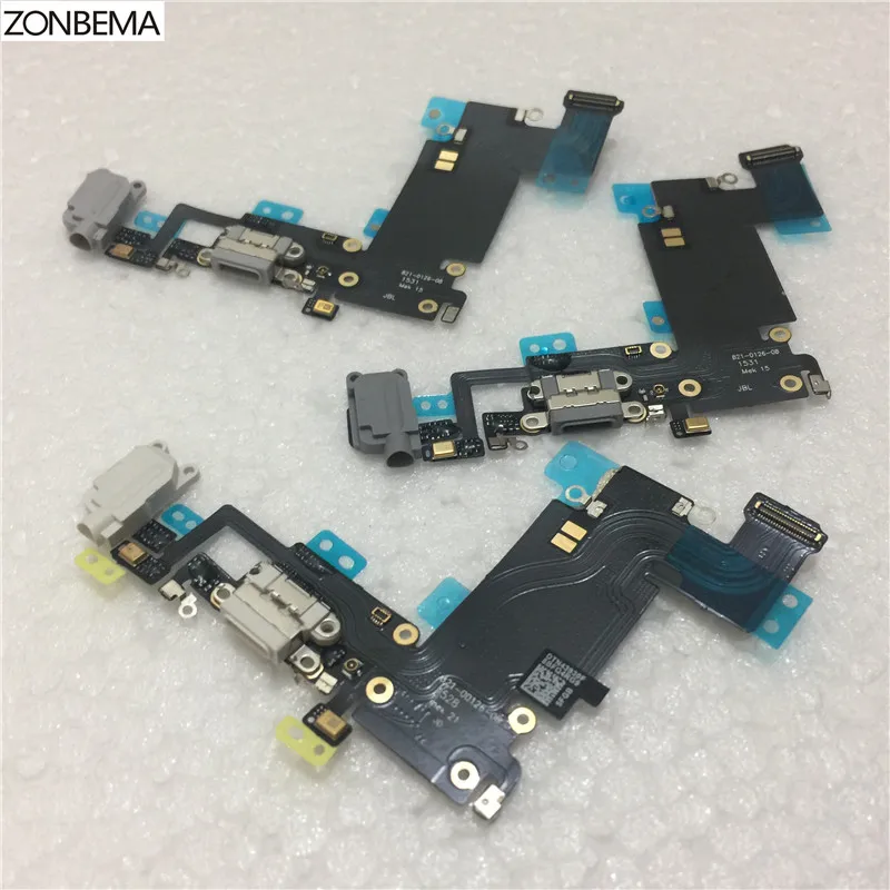 ZONBEMA 50 шт. зарядный порт док-станция USB разъем для наушников аудио гибкий кабель