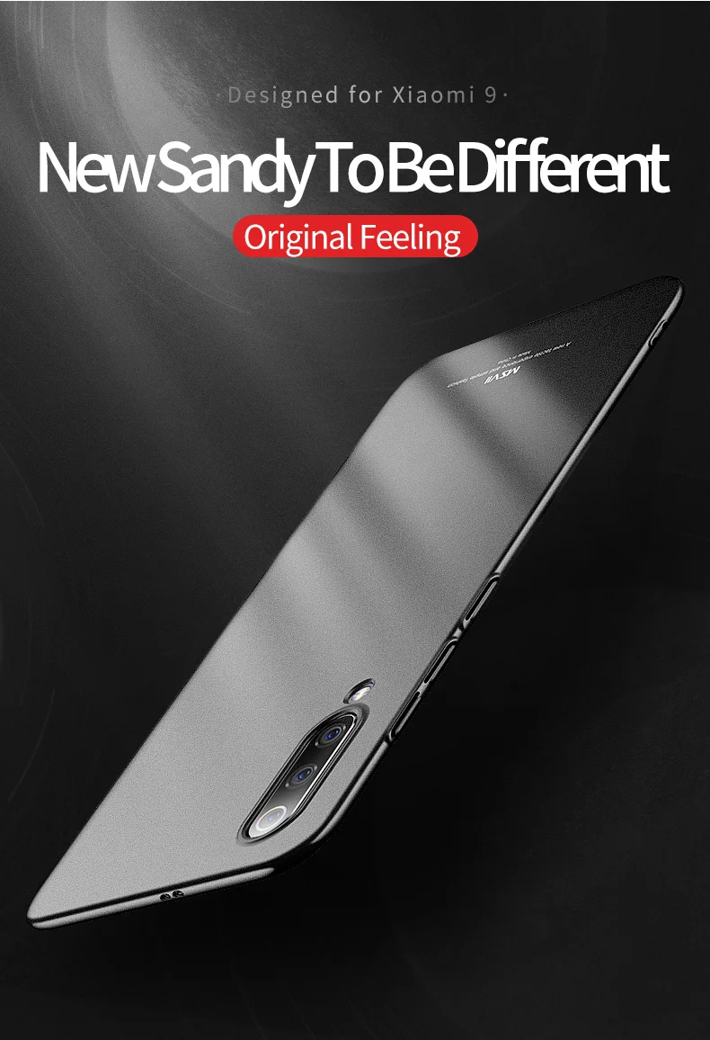 Чехол для Xiaomi Mi 9 SE, Msvii, Роскошный чехол для Xiaomi Mi9, ультра тонкий чехол из поликарбоната с эффектом потертости, задняя крышка для mi9 mi 9, исследуемые мировые чехлы
