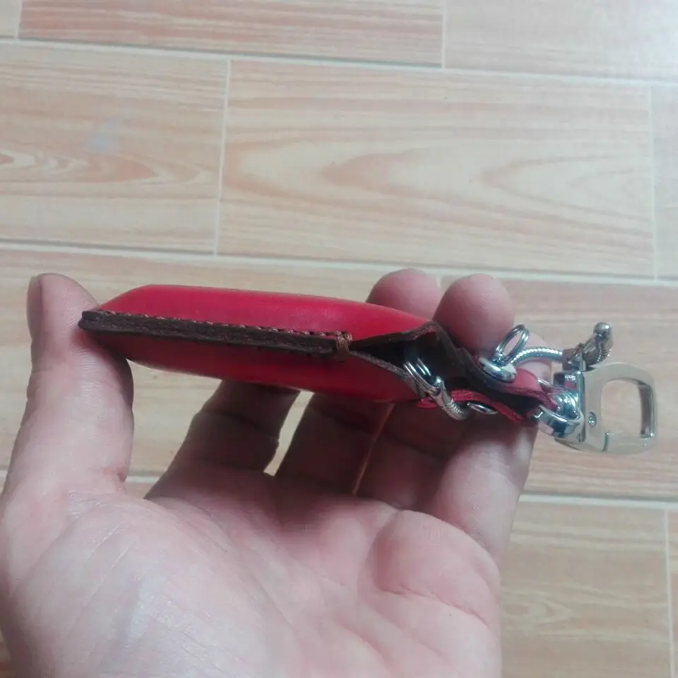 

Genuine leather 3/2 buttons Car Key Cover FOB Case For for TOYOTA PRIUS COROLLA VERSO REMOTE KEY