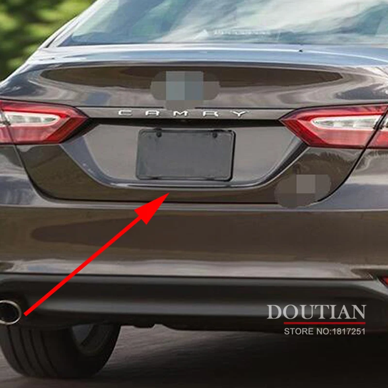 Автомобильный Стайлинг для Toyota Camry 2018 наклейка на дверь из нержавеющей стали