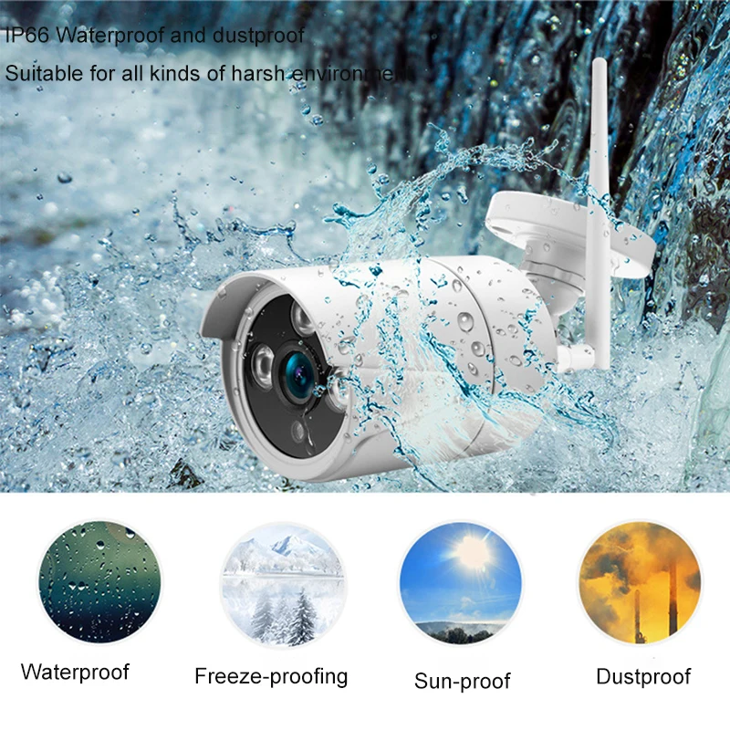 1.0MP 2MP IP камера наружная Водонепроницаемая ночного видения HD 720P 1080P CCTV пуля