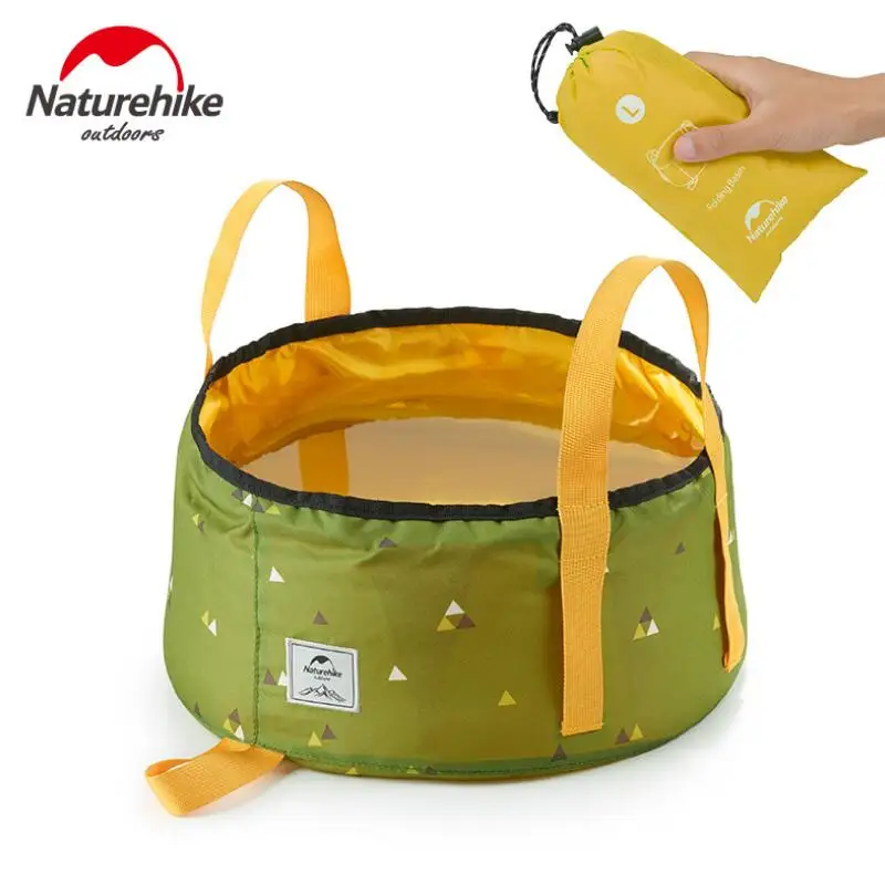 Naturehike 10L 16L складной ведро воды Пеший Туризм на открытом воздухе контейнер для