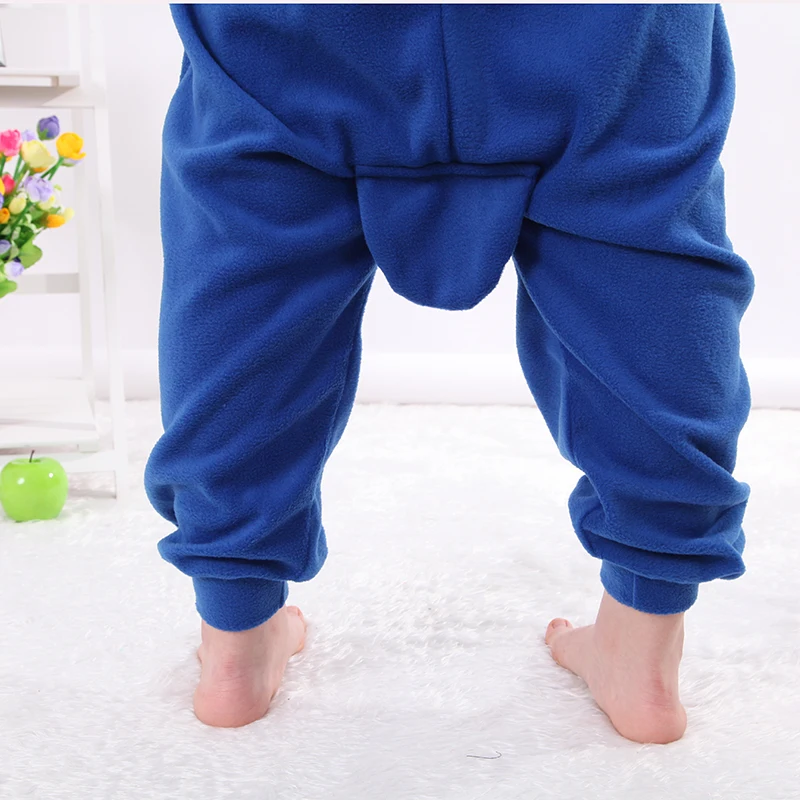 Косплэй голубой пингвин пижамы Onesie Для мужчин женщин костюм для взрослых Пижама