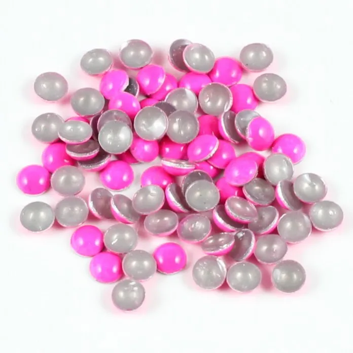 Blueness 600 шт./упак. круглые цвета драгоценные камни для ногтей аксессуары 3D