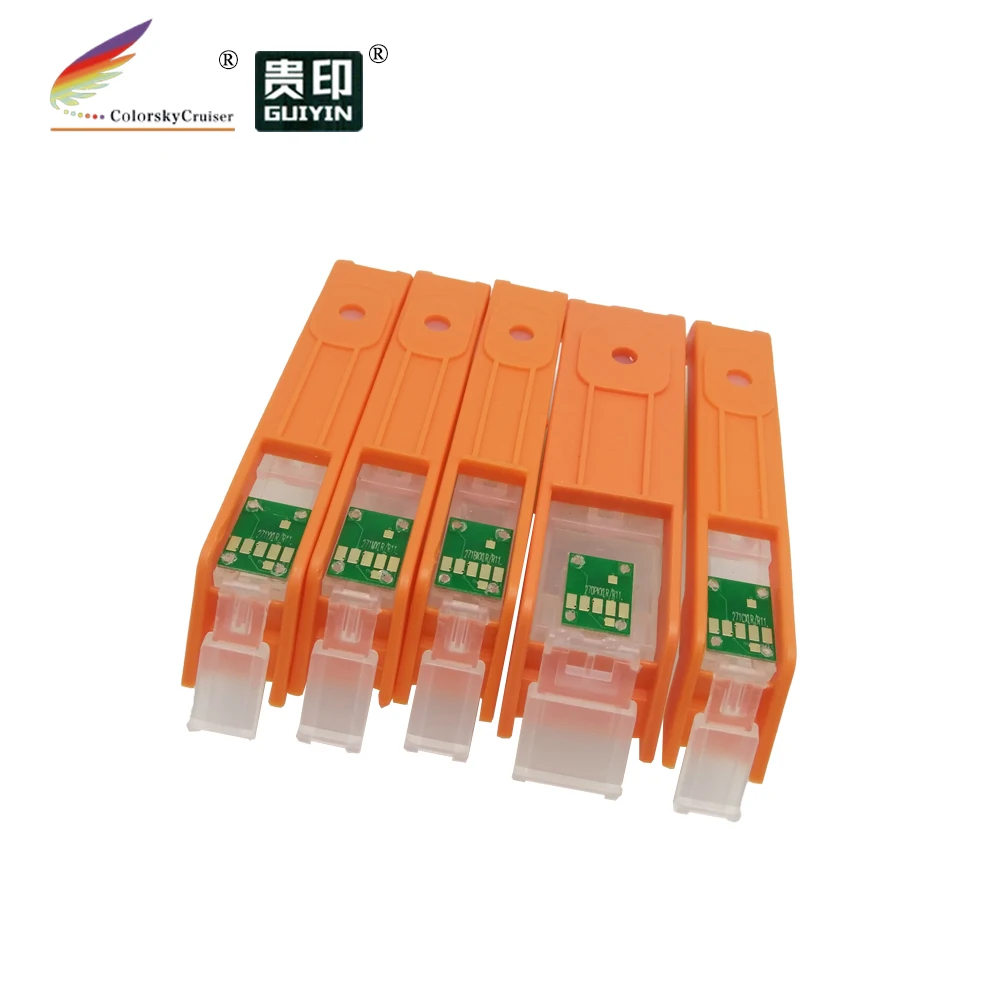 (RCC370 5) многоразовый чернильный картридж для Canon PIXMA MG5730 MG 5730 PGI 370 PGI370 CLI 371 CLI371 371|ink