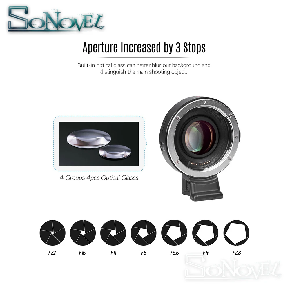 Viltrox EF E II CD PD Авто фокус редуктор Скорость бустер объектив адаптер для Canon Sony NEX