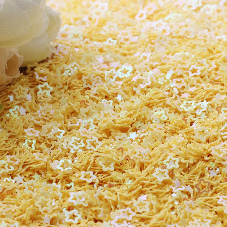 10g Star Форма Сыпучие блёстки пайетками для ногтей искусство ремесла блестками