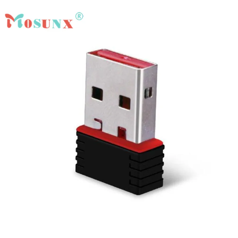 Горячая продажа MOSUNX беспроводной 150 Мбит/с USB адаптер WiFi 802.11n м Сетевая Lan Карта