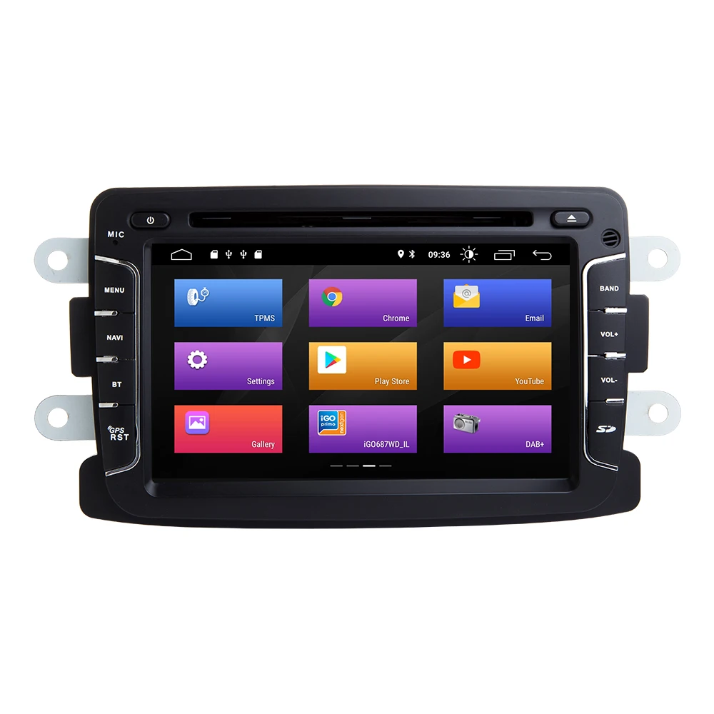 Автомобильный мультимедийный плеер 2 din Android 9 0 для Duster Renault Lada Xray Dacia Sandero Dokker logan